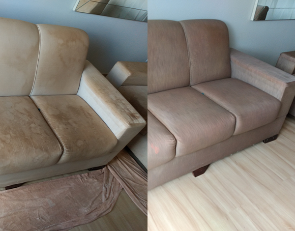 Limpeza de sofá com manchas em são brás - A partir de R$ 99,00